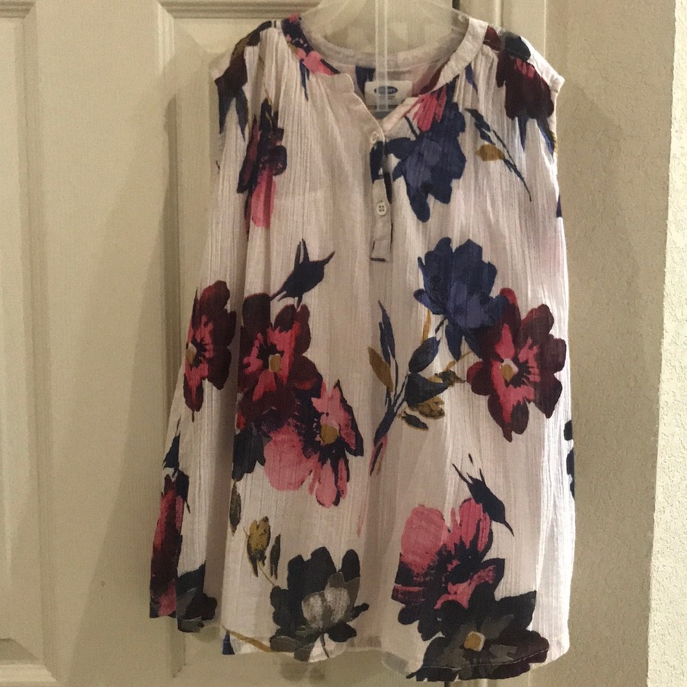 Girls babydoll spring dress. Multi color pink/blue